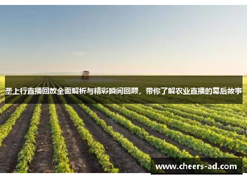 垄上行直播回放全面解析与精彩瞬间回顾，带你了解农业直播的幕后故事